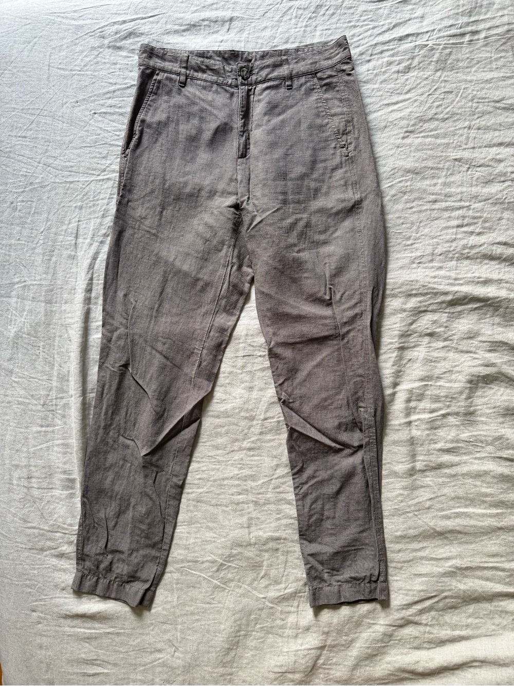 Outlier Injected Linen Pants - GDX Dark Olive - 30